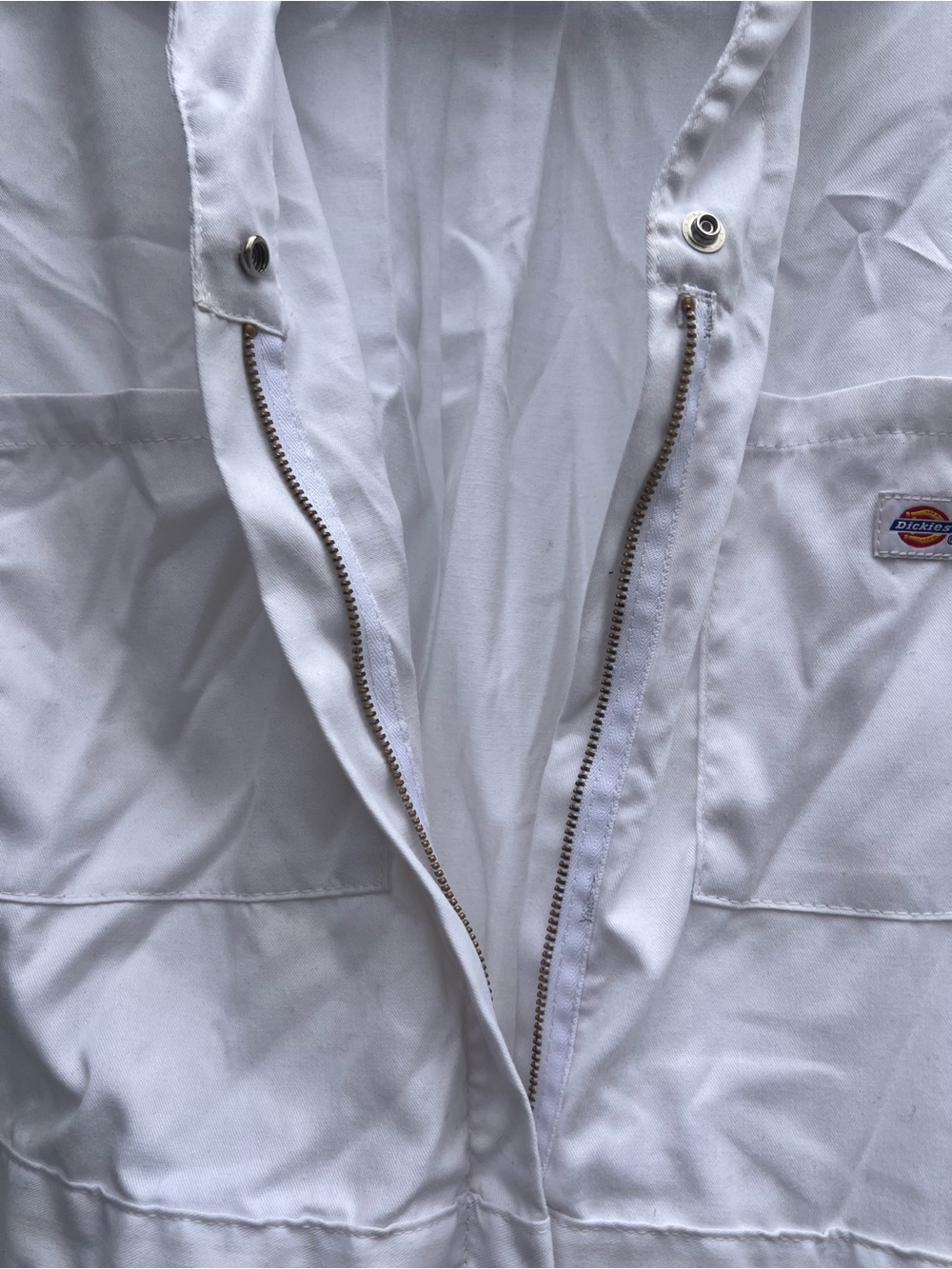 Dickies Boiler Suit/Jumpsuit - White Medium - Picture 7 of 10